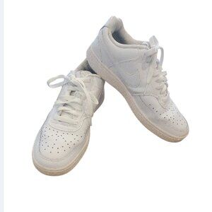 Nike Court Vision Women's Low Top White CD5434-100 Lace Up Sneakers